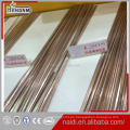 Aleaciones de plata de cobre de 2x500 mm Phos Barras de soldadura 5% 2% AWS A5.8 BCUP4